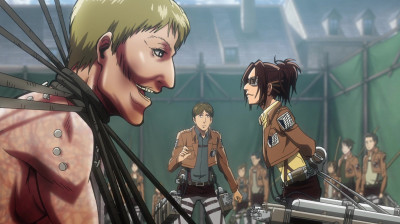 Shingeki No Kyojin E15 - Escuadrón de Operaciones Especiales. La noche antes de la contraofensiva (2)
