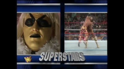1996.01.13a ⭐ Goldust provokes Razor Ramon ⭐ WWF Superstars