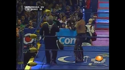 La Parka   vs Muerte Cibernetica, mask vs mask