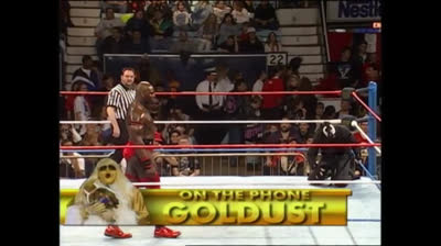 1996.02.26 ⭐ Goldust phonecall about Roddy Piper ⭐ WWF Raw