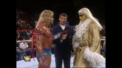 1996.04.08 ⭐ Goldust provokes Ultimate Warrior ⭐ WWF Raw
