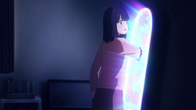 Le Château solitaire dans le miroir. vf