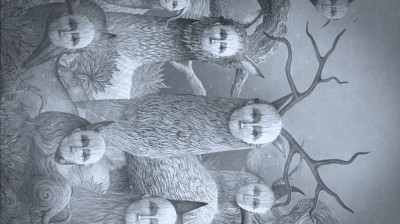 UNDER THE  SKIN-ERIN  MOMMSEN WOLFF- DRAWINGS  AND  AMIMATION  BY  MT  AUTHORSHIP-Film Fran  Dion.