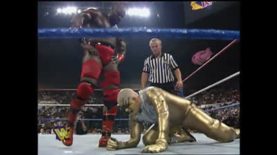 1996.06.23b ⭐ Goldust vs Ahmed Johnson (IC Title) ⭐ WWF King Of The Ring