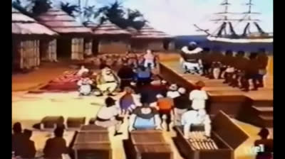 Erase una vez ... Las Americas . En español (castellano) capitulo 21 - Madera de ebano , la tierra de esclavos .